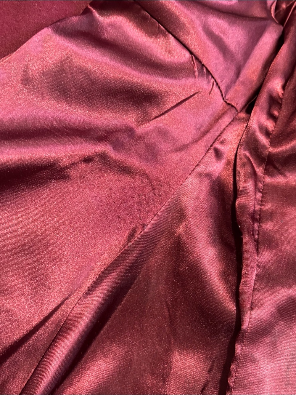 Edgehill Collection Single-Breasted Girl’ 4/5 Burgundy Coat removable collar - Picture 8 of 9